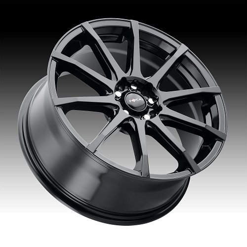 Focal 453BK F-53 Gloss Black Custom Wheels 2